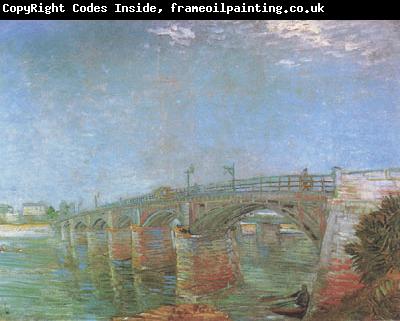 Vincent Van Gogh The Seine Bridge at Asnieres (nn04)